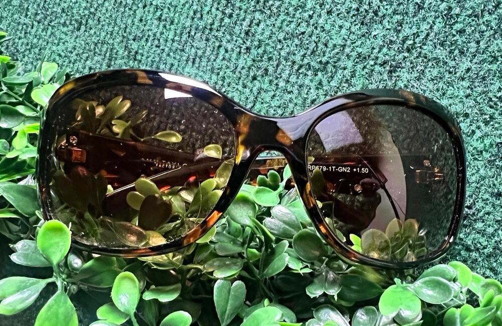 Ann Taylor Tortoise Shell Tinted Brown Sunglass Readers